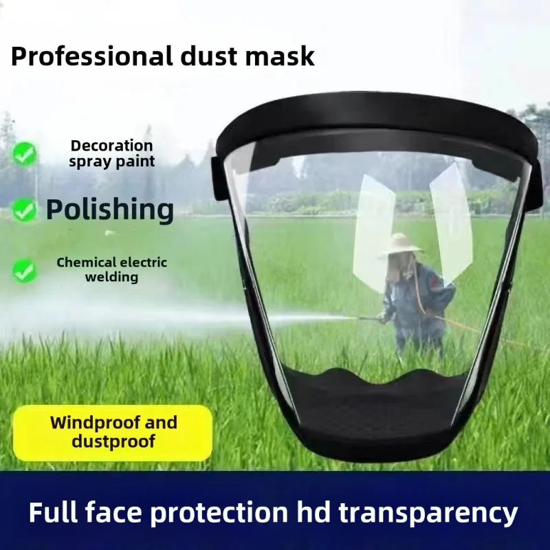 Anti Pollution Mask - แว่นตาป้องกันแบบเต็มหน้า ป้องกันฝ้า ป้องกันฝุ่น ป้องกันละออง ป้องกันควัน ป้องกันสารเคมี