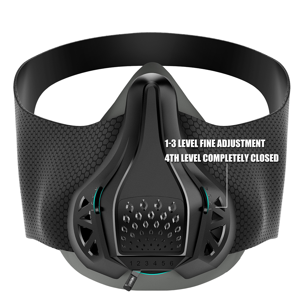 หน้ากากกีฬาแบบปรับได้ หน้ากากฝ - Anti Pollution Mask บทวิจารณ์และราคา