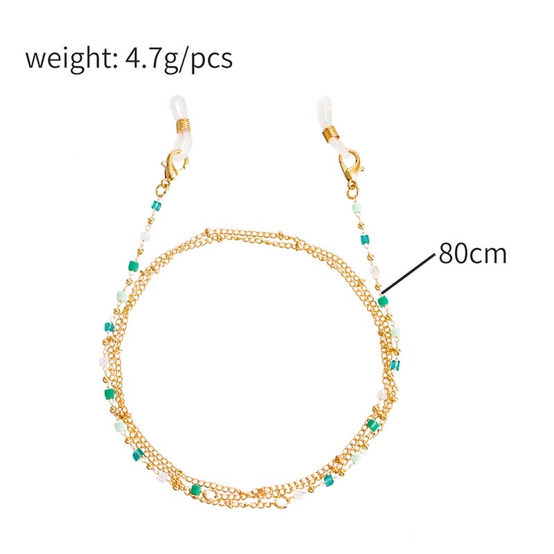 สายคล้องแว่นตาคริสตัลหลากสีแฟช - Mask Chain Holder บทวิจารณ์และราคา