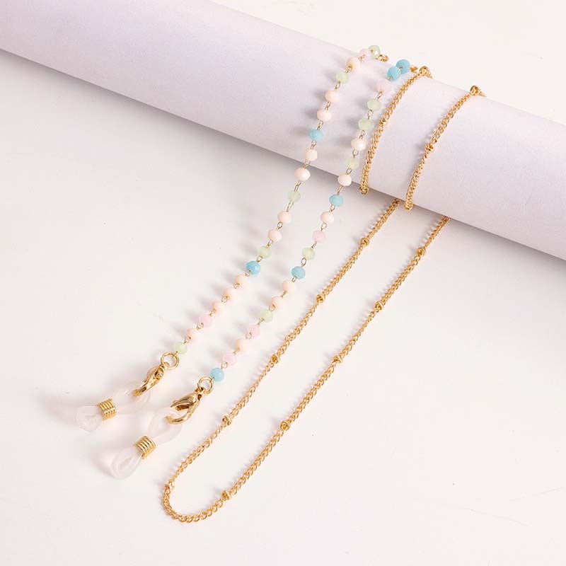 สายคล้องแว่นตาคริสตัลหลากสีแฟช - Mask Chain Holder บทวิจารณ์และราคา