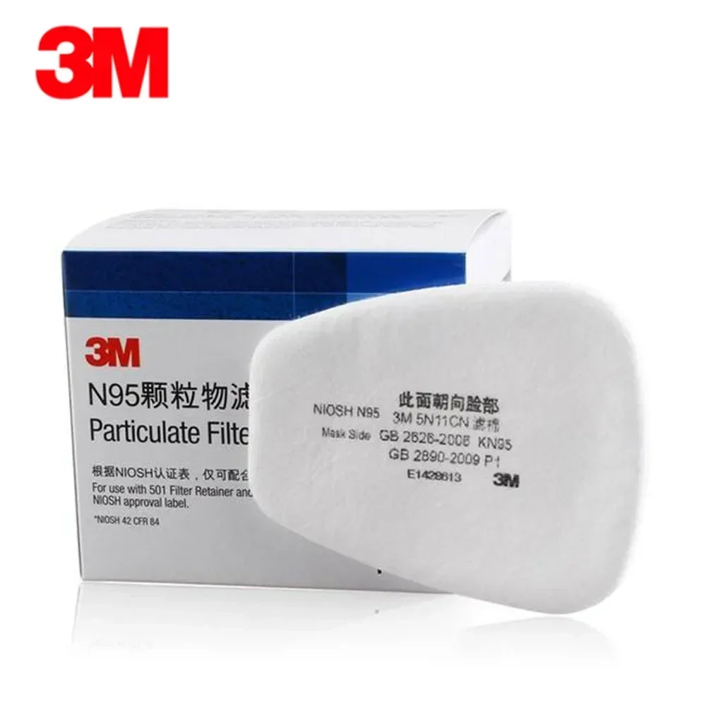 10 ชิ้น/กล่อง 3M 5N11 ตัวกรองฝ - Dust Mask Construction บทวิจารณ์และราคา