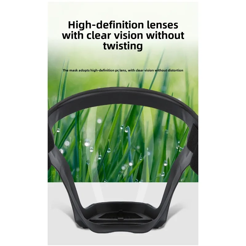 แว่นตาป้องกันแบบเต็มหน้า ป้องก - Anti Pollution Mask บทวิจารณ์และราคา