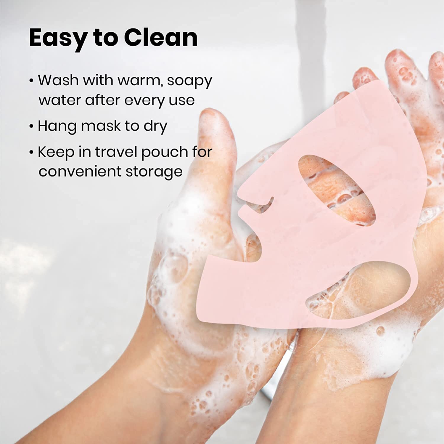 ซิลิโคน Face Mask Holder สําหร - Silicone Mask Bracket บทวิจารณ์และราคา