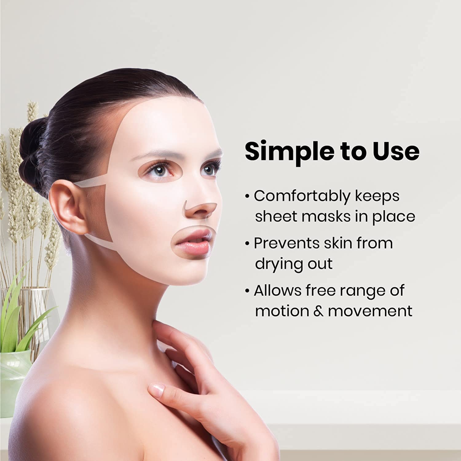 ซิลิโคน Face Mask Holder สําหร - Silicone Mask Bracket บทวิจารณ์และราคา