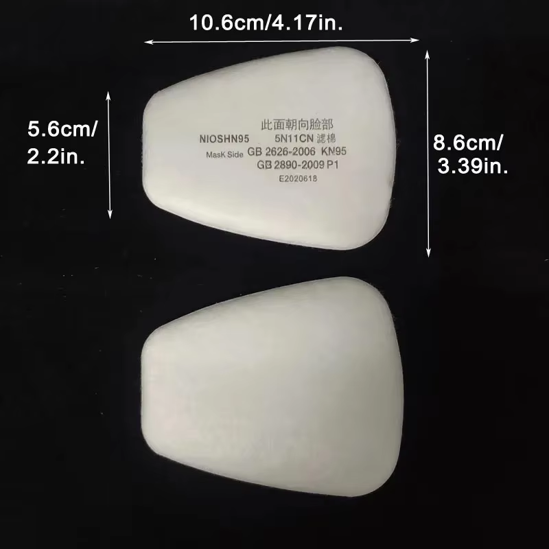 5N11 ฝุ่นผ้าฝ้ายกรองกระดาษ 501 - Dust Mask Construction บทวิจารณ์และราคา