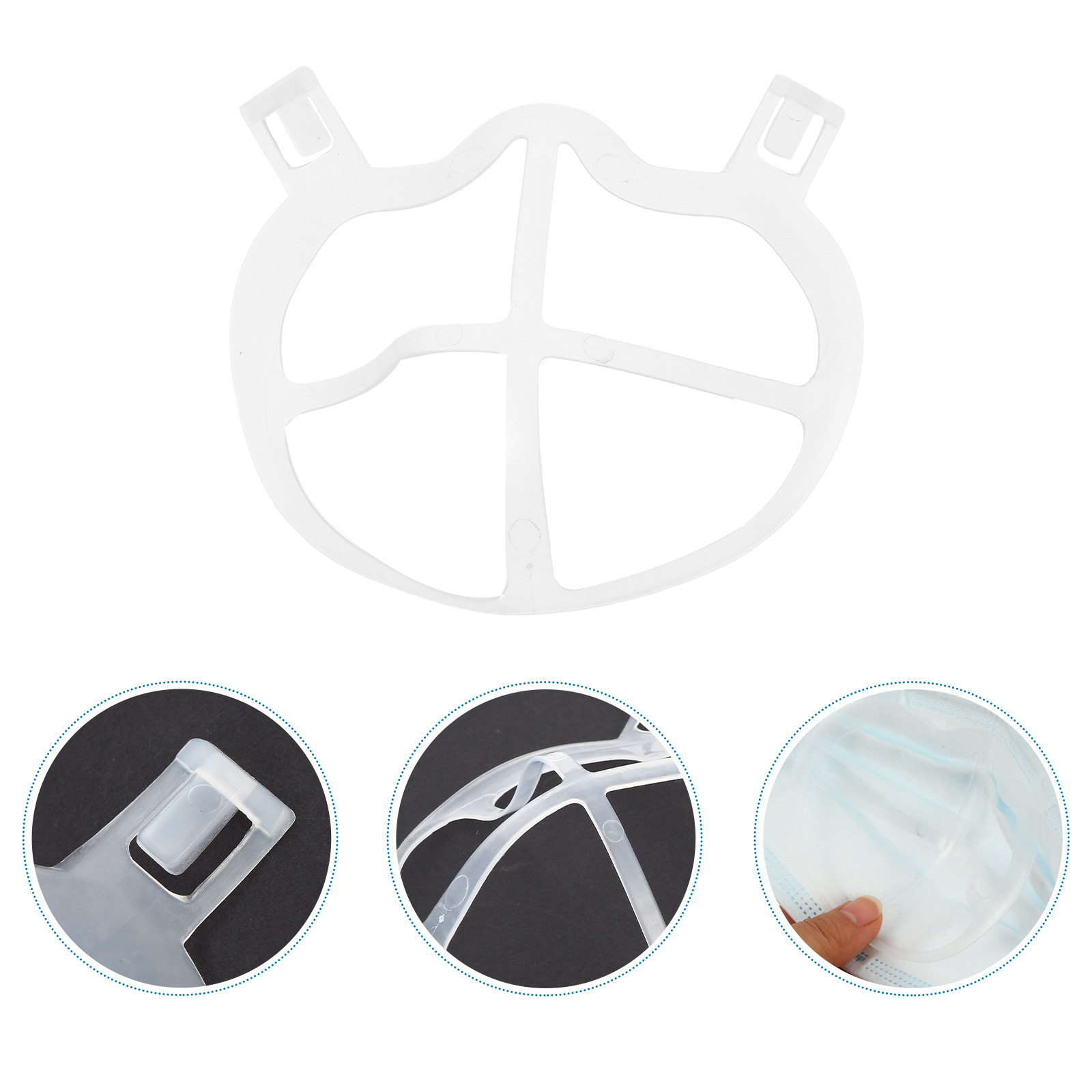 10 ชิ้น โครงรองหน้ากากซิลิโคนแ - Silicone Mask Bracket บทวิจารณ์และราคา